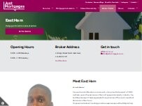 Website Screenshot Just Mortgages East Ham