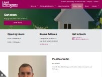 Website Screenshot Just Mortgages Gorleston