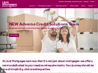 Website Screenshot Just Mortgages New Build Manchester