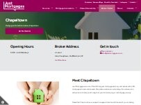 Website Screenshot Just Mortgages Chapeltown