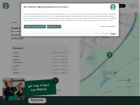 Website Screenshot Starbucks