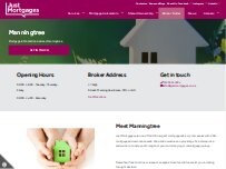 Website Screenshot Just Mortgages Manningtree