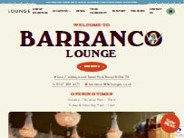 Website Screenshot Barranco Lounge