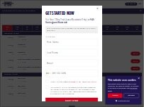 Website Screenshot F45 Training Nottingham Waterside