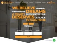 Website Screenshot Step by Step Financial Solutions