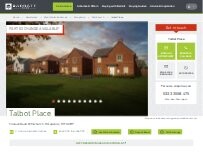 Website Screenshot Barratt Homes - Talbot Place