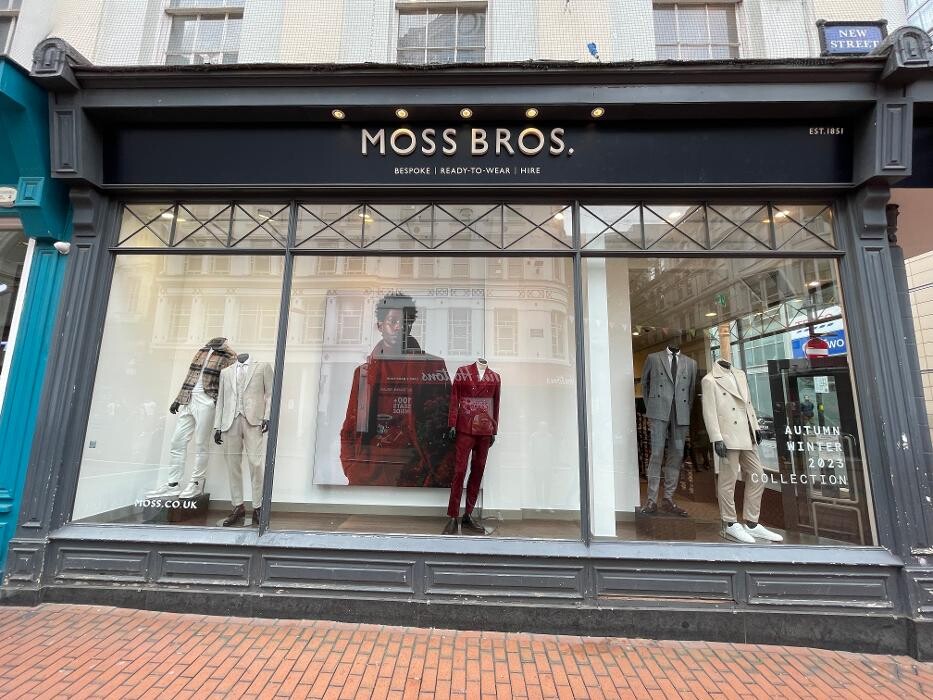 Images Moss Bros Birmingham New Street