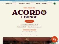 Website Screenshot Acordo Lounge