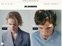 Website Screenshot Jil Sander