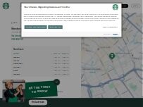Website Screenshot Starbucks