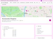 Website Screenshot Accessorize