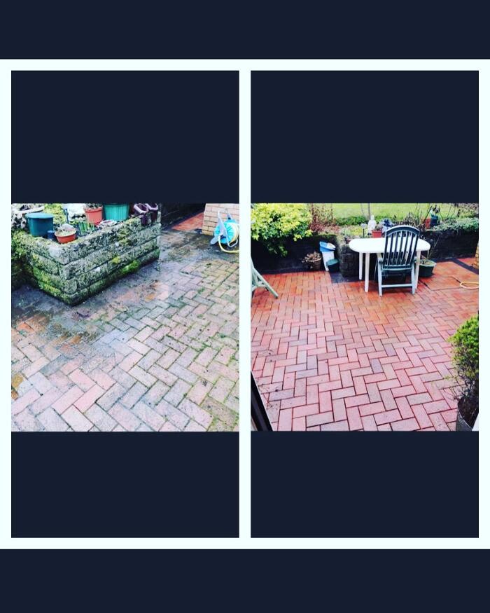 Images home and garden pressure washing