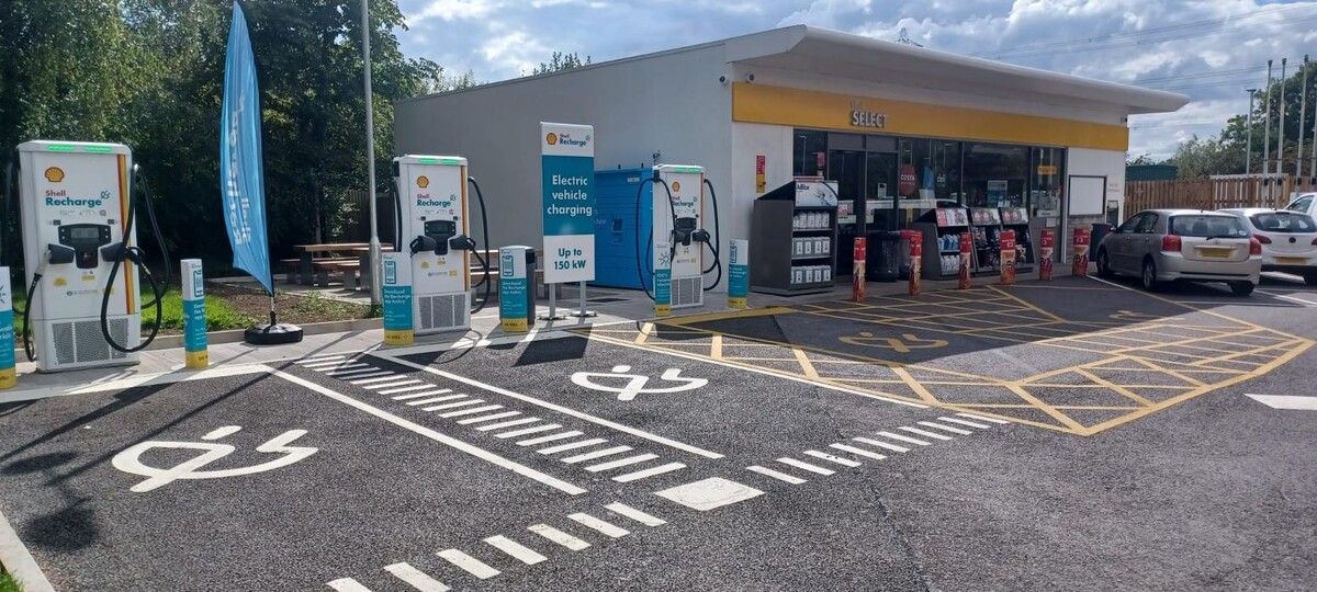 Images Shell Recharge Charging Station