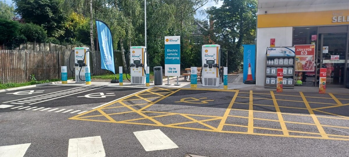 Images Shell Recharge Charging Station