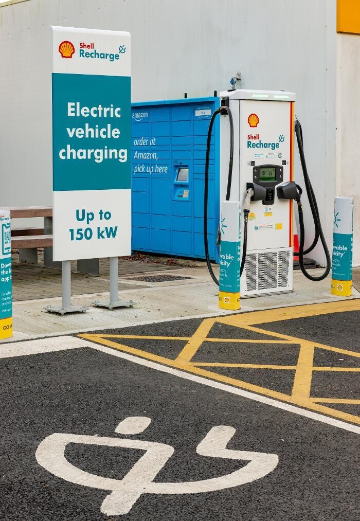 Images Shell Recharge Charging Station