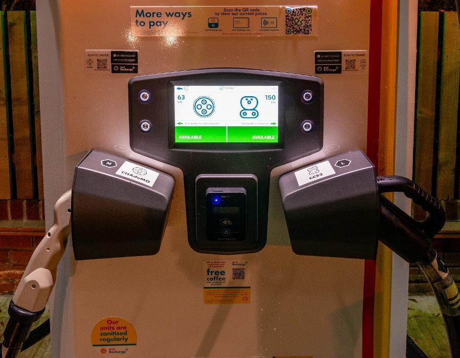 Images Shell Recharge Charging Station