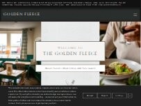Website Screenshot The Golden Fleece