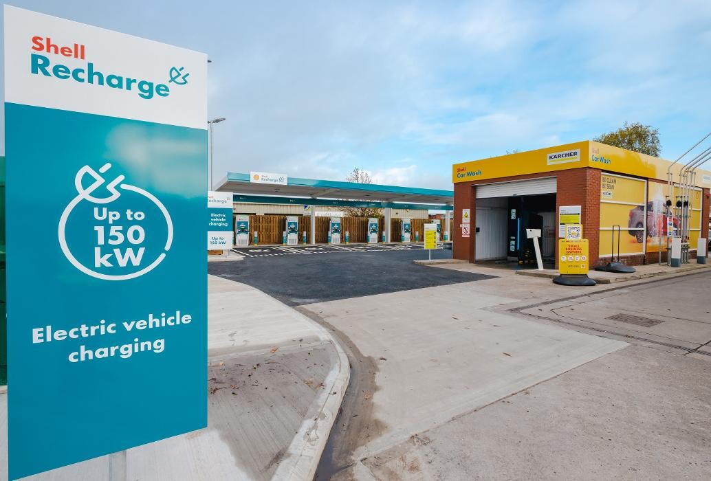 Images Shell Recharge Charging Station