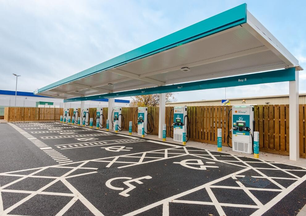 Images Shell Recharge Charging Station