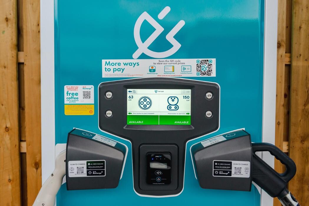 Images Shell Recharge Charging Station