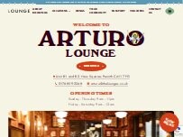 Website Screenshot Arturo Lounge