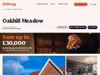 Website Screenshot Bellway - Oakhill Meadow