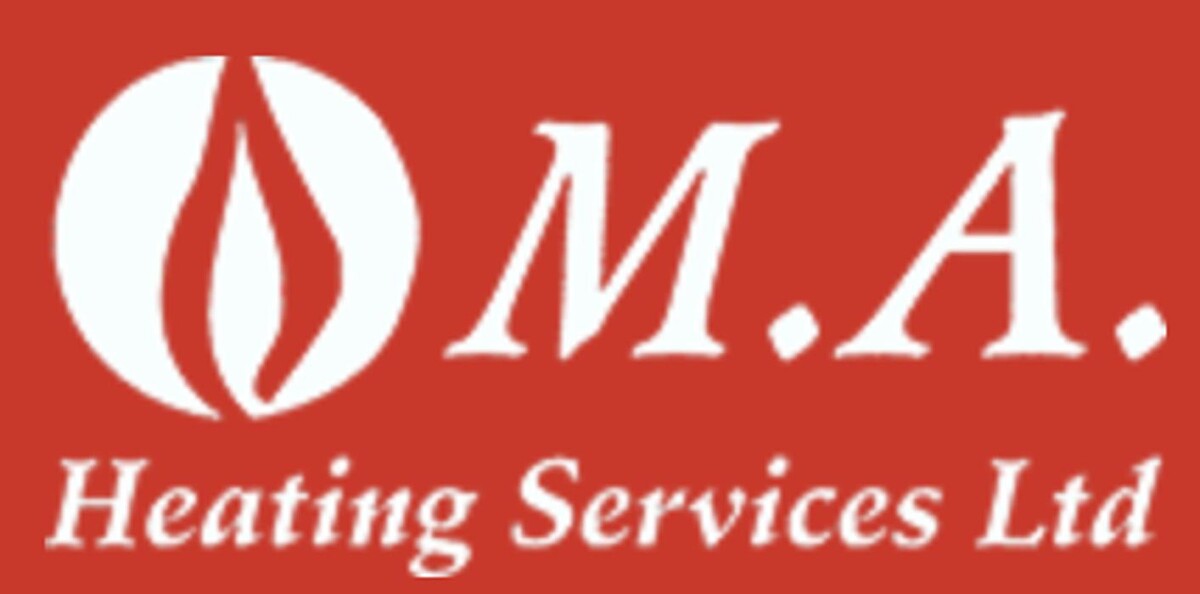 M A Heating Services Logo