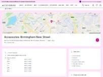 Website Screenshot Accessorize