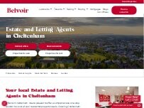 Website Screenshot Belvoir Cheltenham