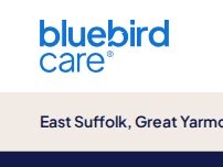 Website Screenshot Bluebird Care East Suffolk, Great Yarmouth & Lowestoft