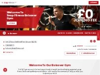 Website Screenshot Snap Fitness Bolsover