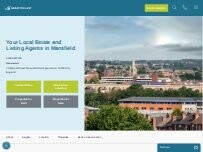 Website Screenshot Martin & Co Mansfield Sales and Lettings