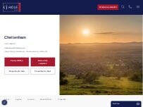 Website Screenshot CJ Hole Cheltenham Lettings & Estate Agents