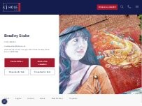Website Screenshot CJ Hole Bradley Stoke Lettings & Estate Agents
