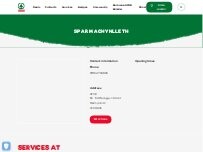 Website Screenshot SPAR Machynlleth