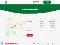 Website Screenshot SPAR Machynlleth