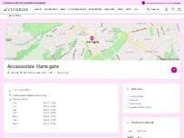 Website Screenshot Accessorize
