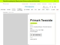 Website Screenshot Primark
