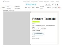 Website Screenshot Primark