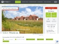 Website Screenshot Barratt Homes - Silkin Meadows