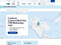 Website Screenshot TSB Bank -Banking Hub