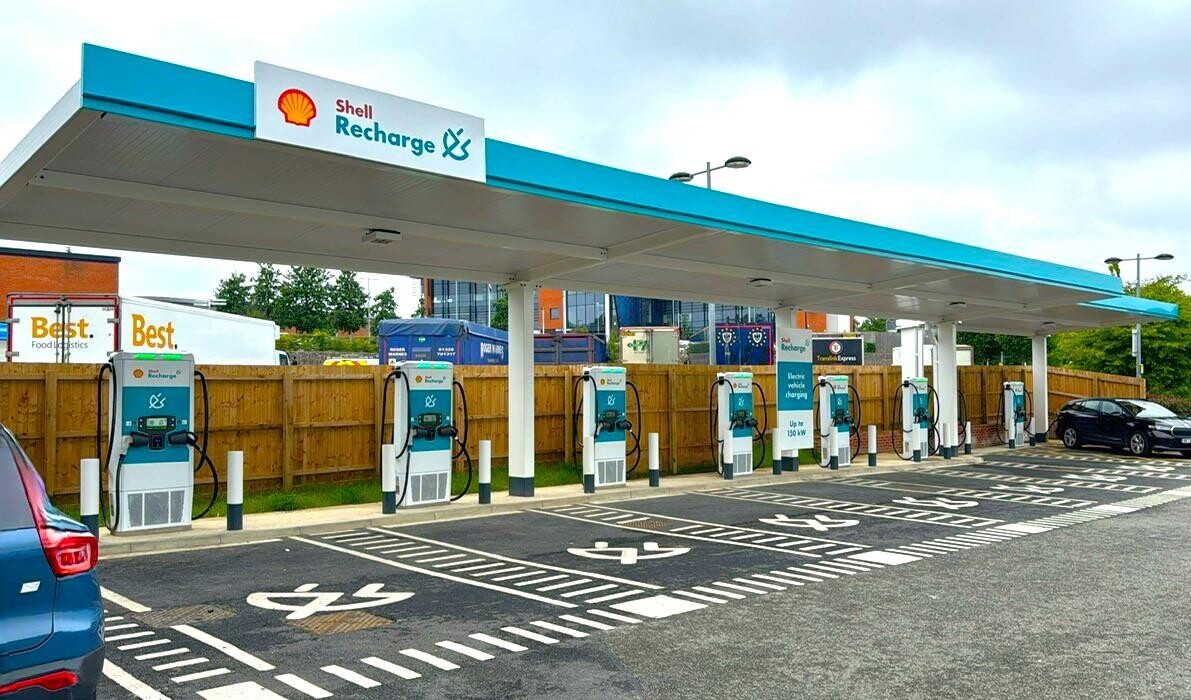 Images Shell Recharge Charging Station