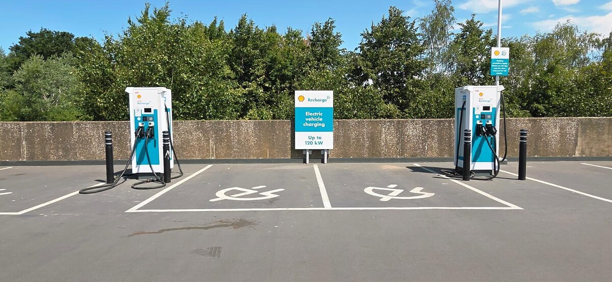 Images Shell Recharge Charging Station