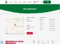 Website Screenshot SPAR Kirkcaldy