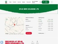 Website Screenshot SPAR SRPS Holdings Ltd