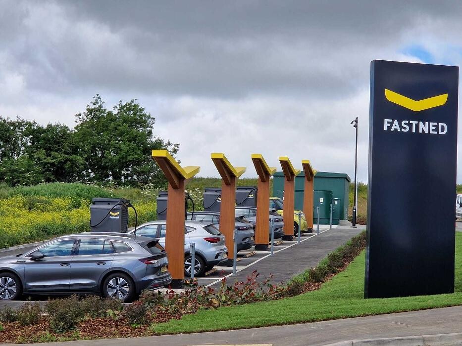 Images Fastned Charging Station