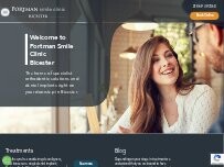 Website Screenshot Portman Smile Clinic Bicester