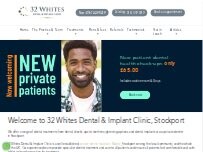 Website Screenshot 32 Whites Dental & Implant Clinic