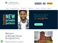 Website Screenshot Bothwell Dental & Implant Clinic