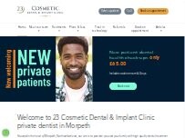 Website Screenshot 23 Cosmetic Dental & Implant Clinic